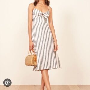 NWT Reformation Clara Dress in Buoy Stripe